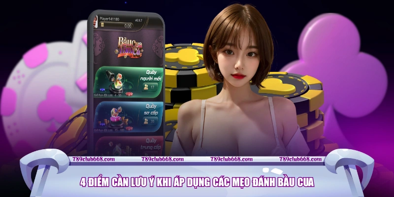4 điểm cần lưu ý khi áp dụng các mẹo đánh Bầu Cua
