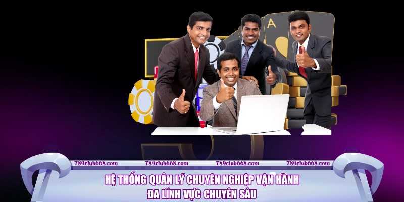 Hệ thống quản lý chuyên nghiệp vận hành đa lĩnh vực chuyên sâu