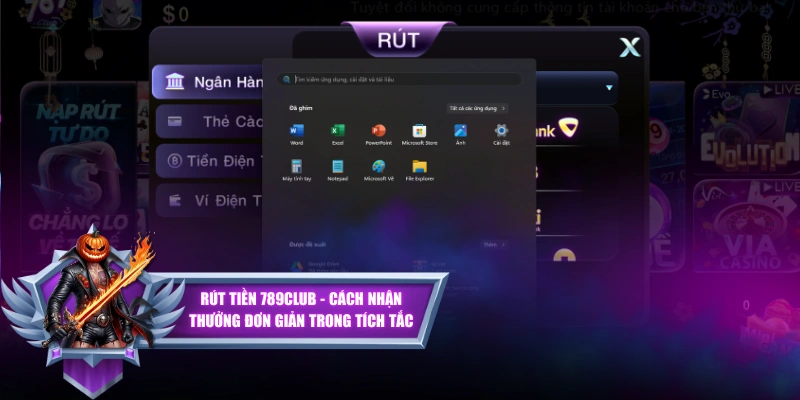 Rút Tiền 789CLUB - Cách Nhận Thưởng Đơn Giản Trong Tích Tắc